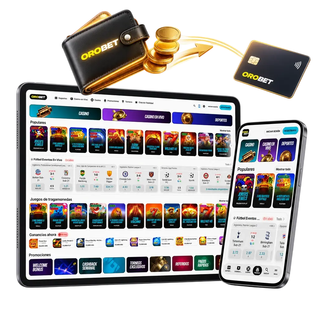 Pasos para retirar ganancias en Orobet desde el panel de la cuenta, con verificación previa y saldo disponible.