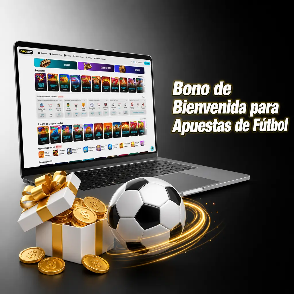 Bono de bienvenida de Orobet para apuestas de fútbol con hasta 225% extra sobre el primer depósito deportivo