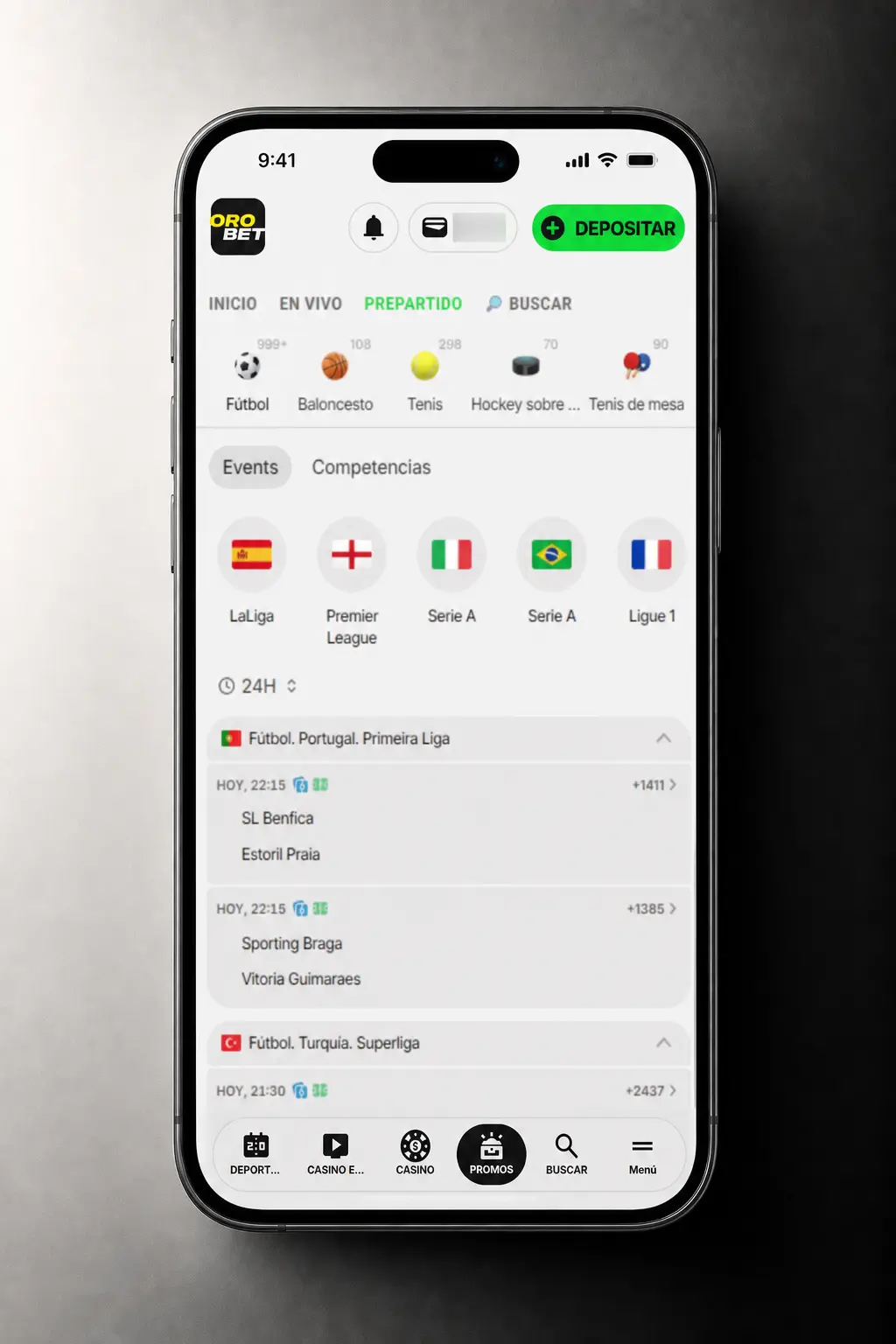 Guía paso a paso para registrarte, cargar saldo y apostar en fútbol en Orobet