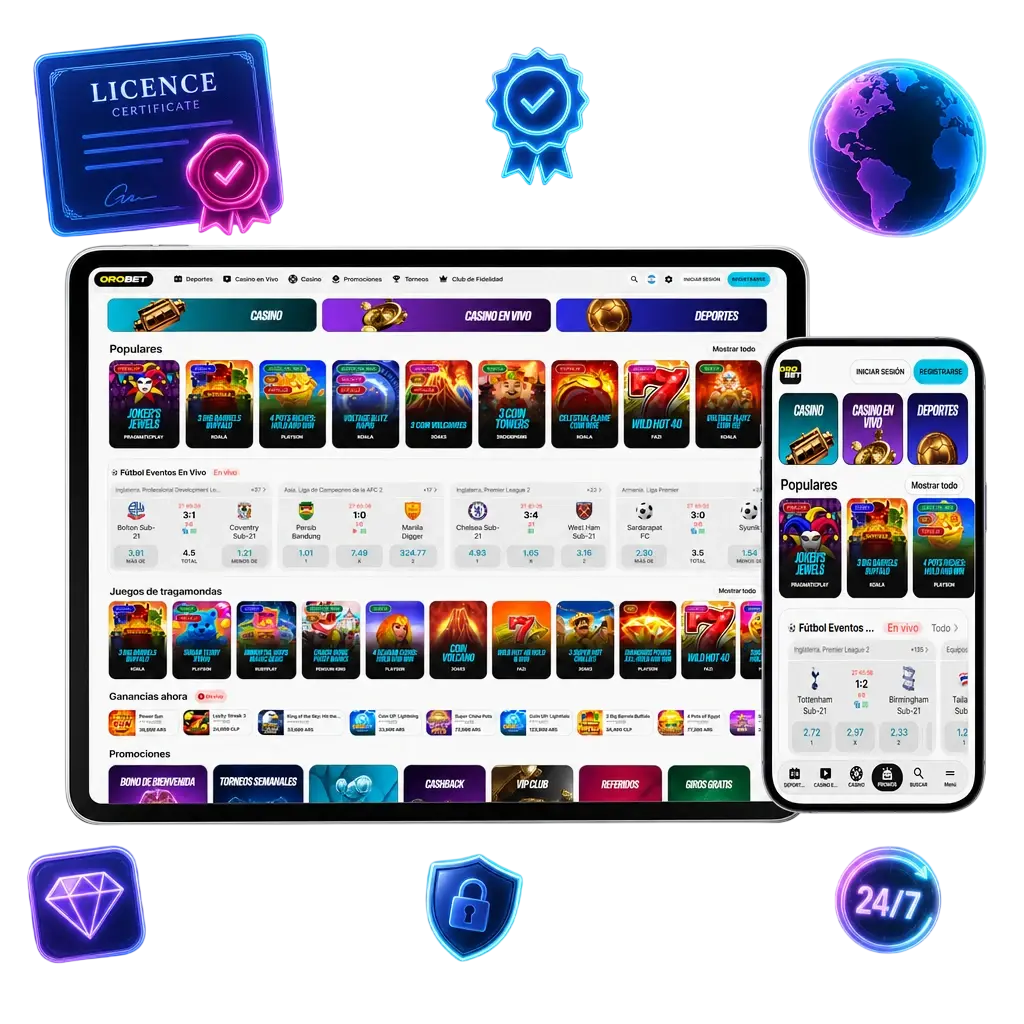 Orobet: juego online con licencia internacional y regulación para jugadores en Argentina, verificable en el sitio.