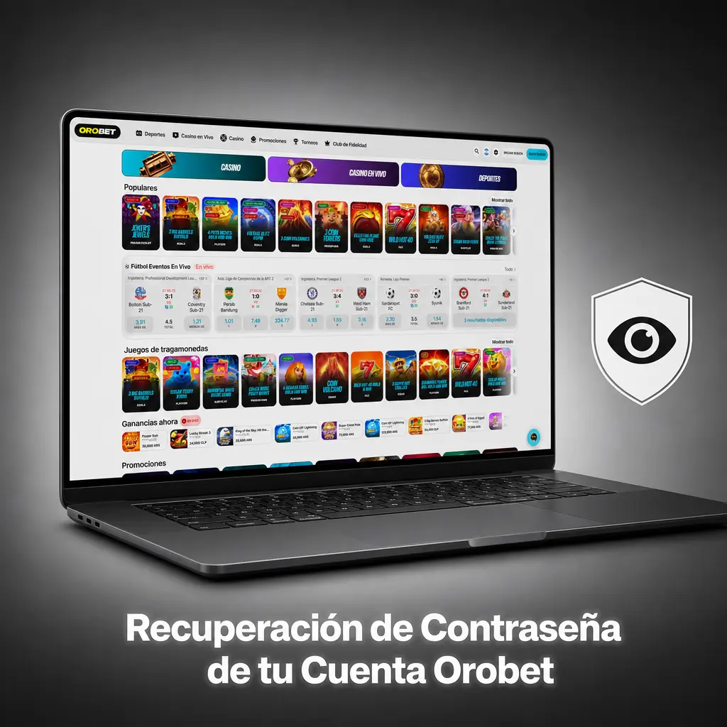 Recuperación de contraseña de la cuenta Orobet en pocos pasos